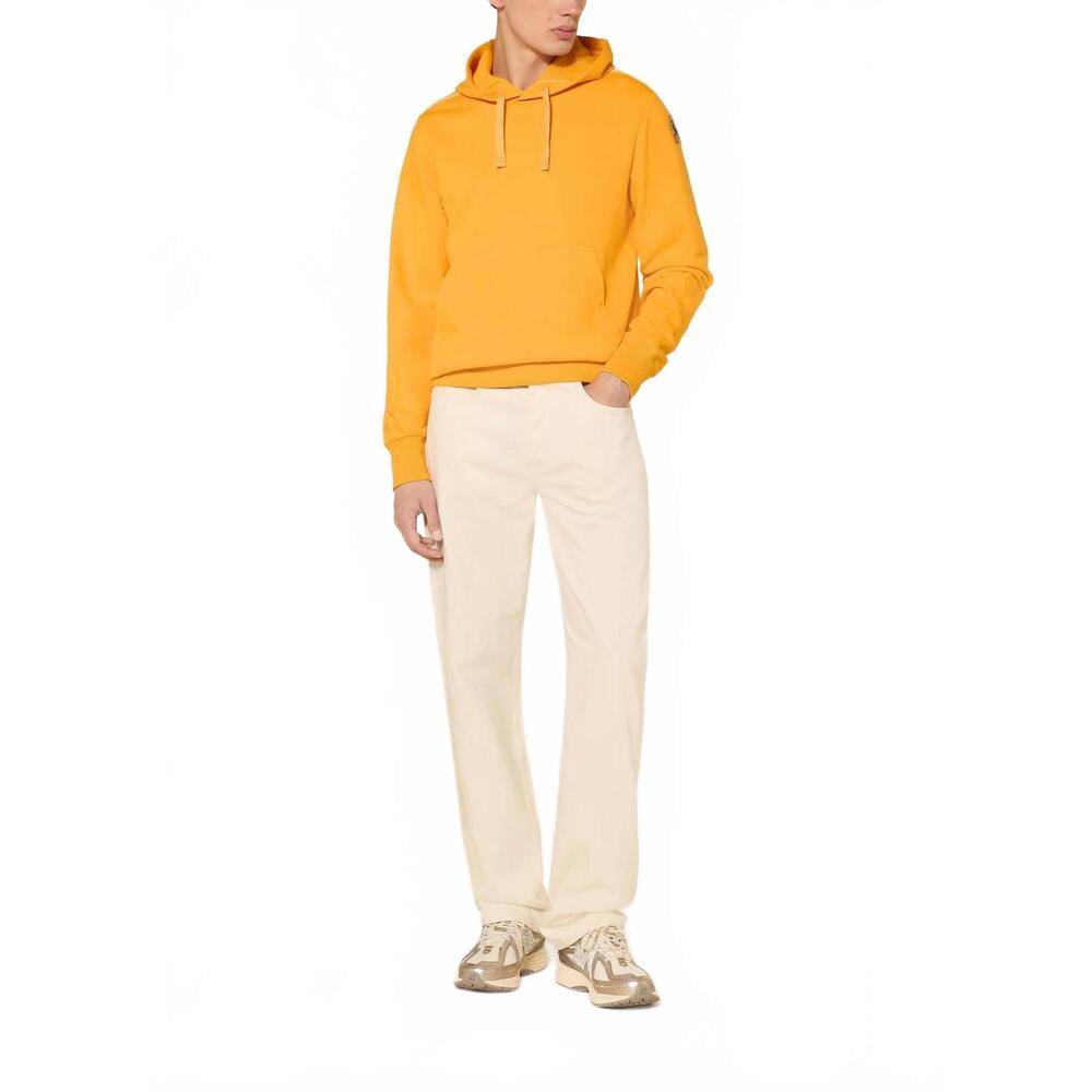 NEW PARAJUMPERS everest hoodie in yellow